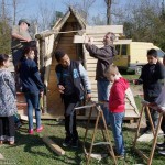 Ecole d'art du GrandAngoulême - Projet cabanes