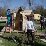 Ecole d'art du GrandAngoulême - Projet cabanes