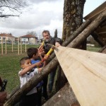 Ecole d'art du GrandAngoulême - Projet cabanes