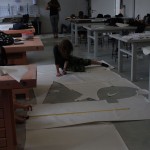 Préparation projet patinoire Ecole d'art du GrandAngoulême