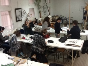 atelier classe prépa de l'école d'art du GrandAngoulême