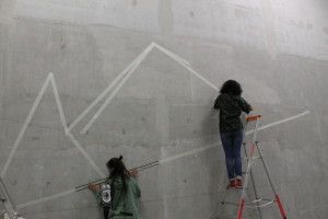 murmure de formes à l'expace carat école d'art de grandangouleme