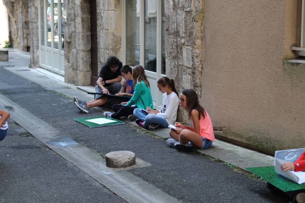 atelier 11/13 ans de l'école d'art du grandangouleme