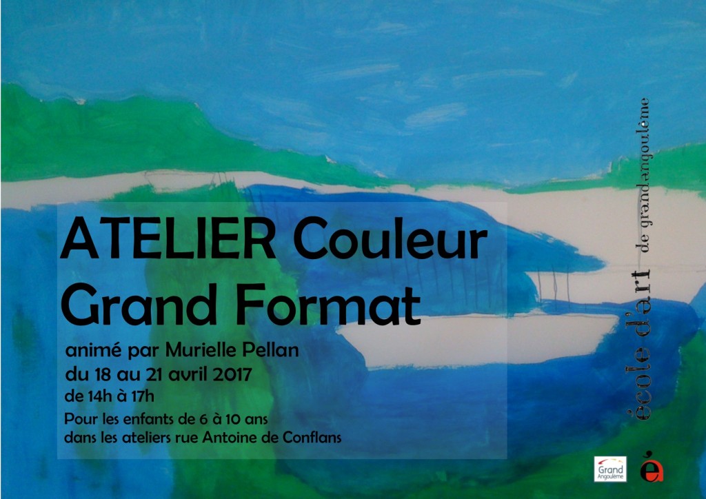 atelier de vacances couleur grandformat école d'art de grandangoulême